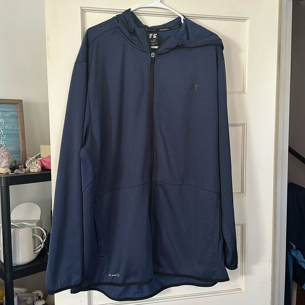 Russell lightweight zip up jacket Men’s